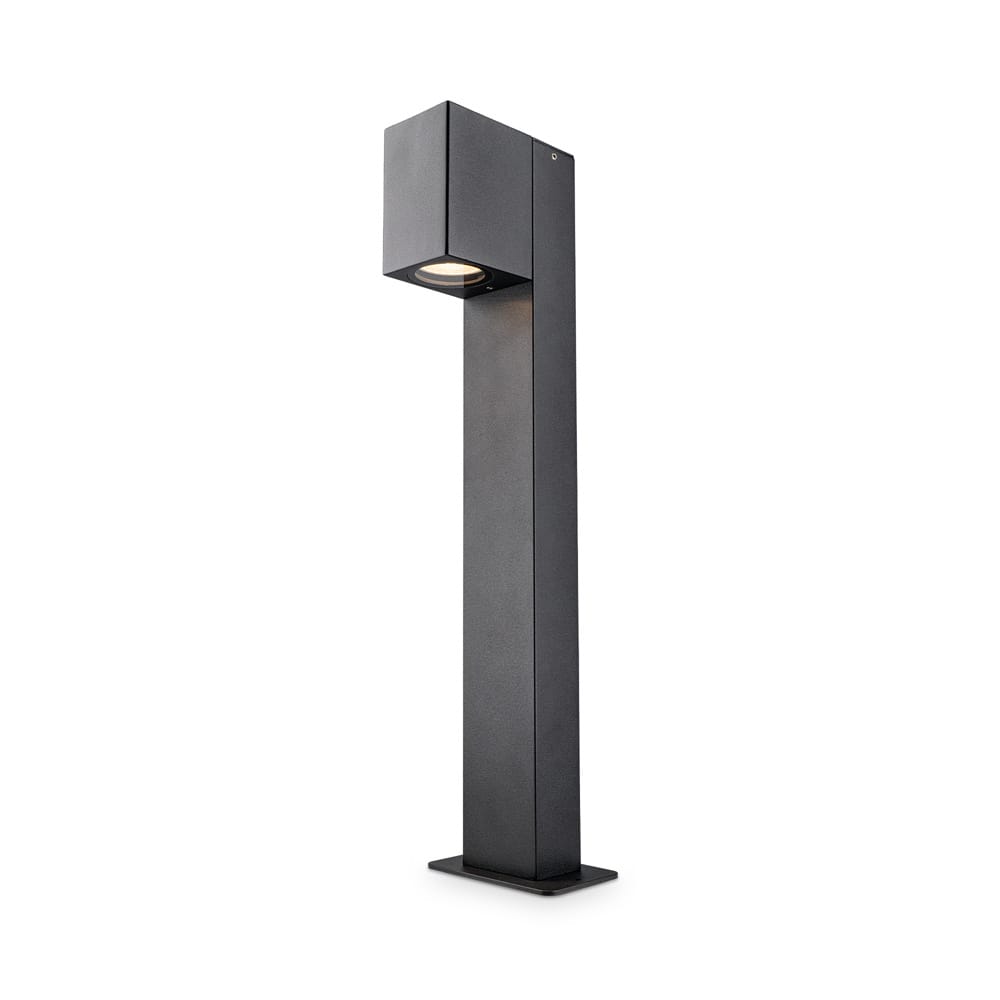 Marion LED Sokkellamp buiten zwart - 50 cm - Padverlichting - GU10 Fitting - Max. 7 Watt - IP65 Waterdicht afbeelding