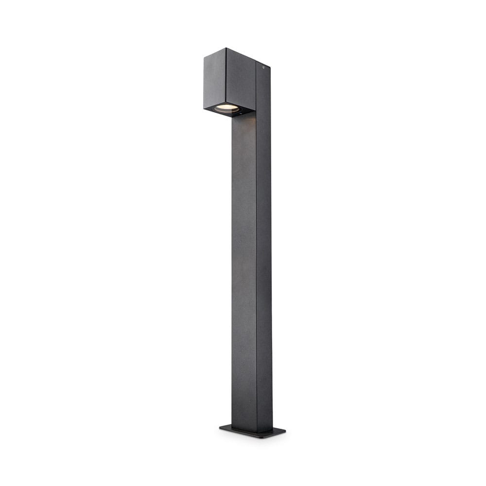 Marion LED Sokkellamp buiten zwart - 100 cm - Padverlichting - GU10 Fitting - Max. 7 Watt - IP65 Waterdicht afbeelding