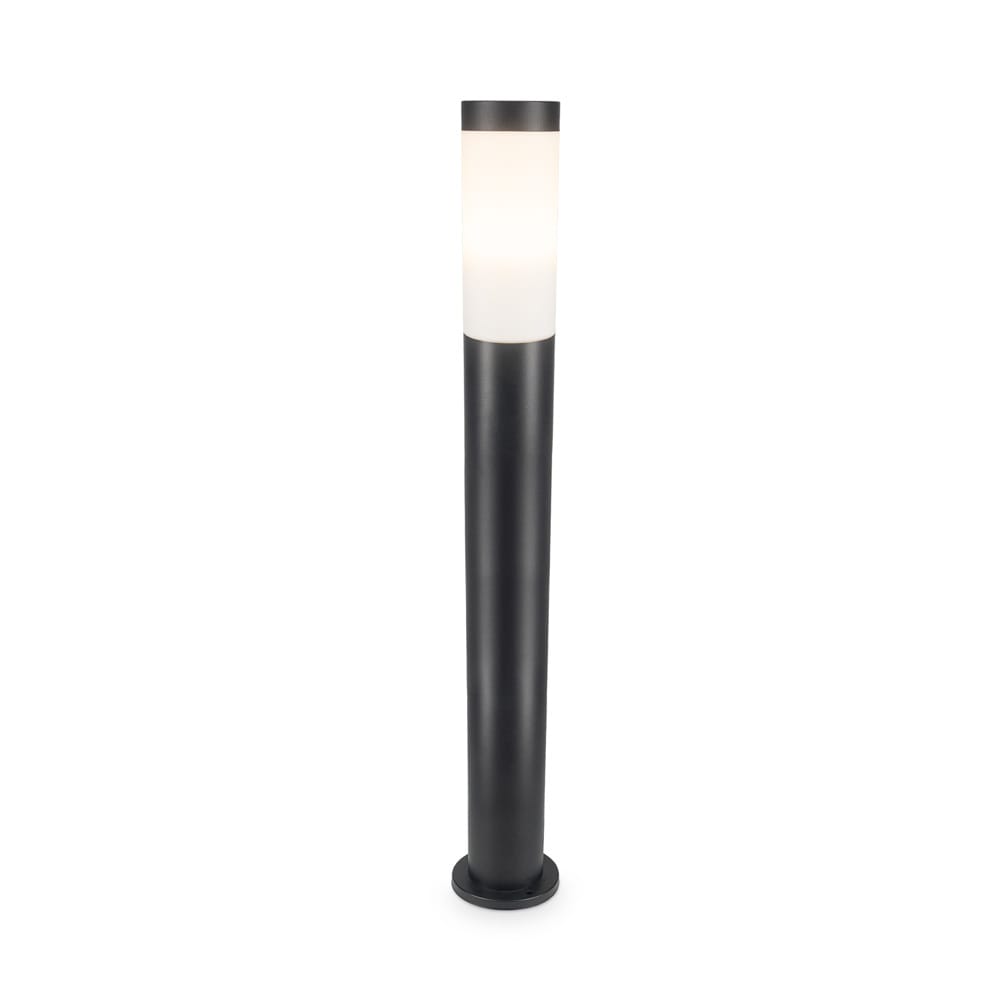 Dally LED Sokkellamp Zwart L - E27 fitting - IP44 Waterdicht - 110 cm - tuinverlichting - padverlichting afbeelding