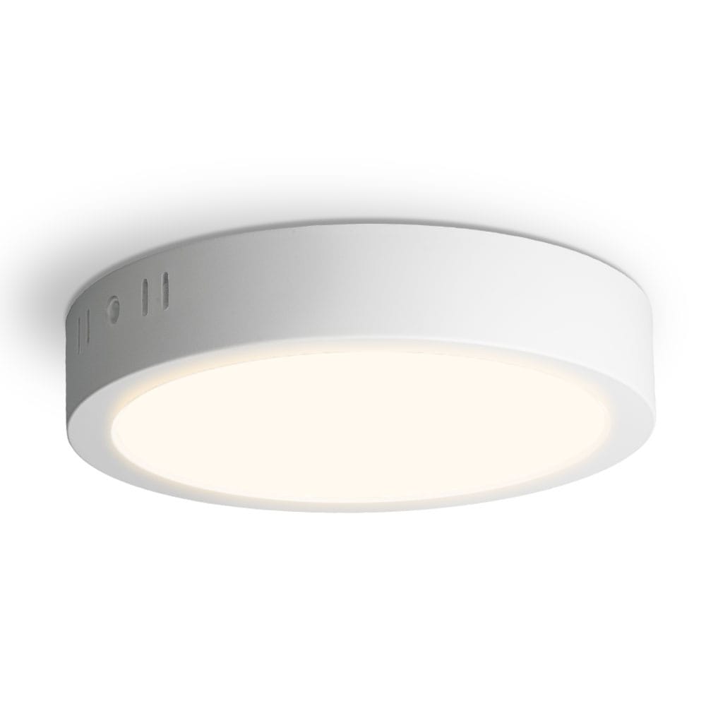 LED Downlight ECO - Ronde opbouwspot - 12 Watt 1160 lumen - 2700K Warm wit - IP20 - extra plat afbeelding