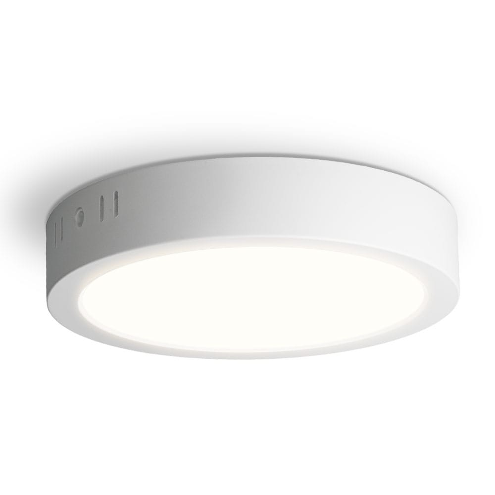 LED Downlight ECO - Ronde opbouwspot - 12 Watt 1160 lumen - 4000K Neutraal wit - IP20 - extra plat afbeelding