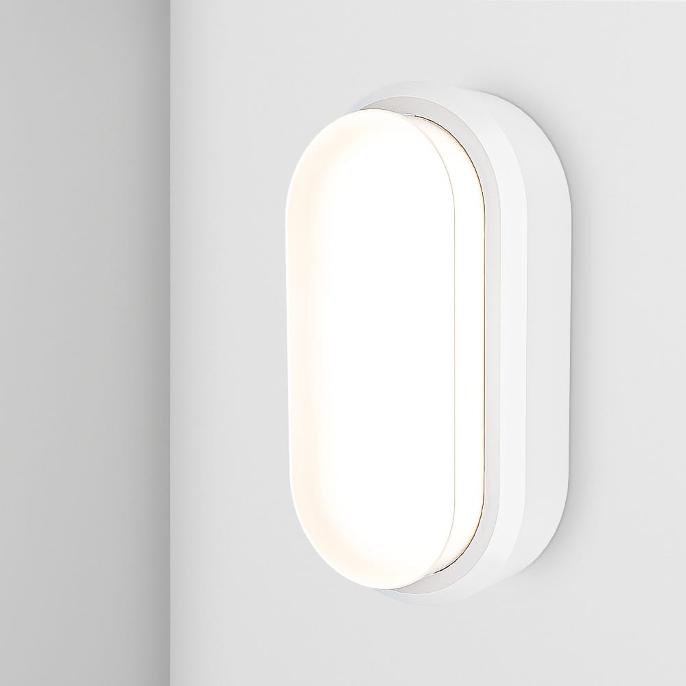 C Series LED Plafondlamp wit ovaal Wandlamp Scheepslamp IP54 18 Watt 1830lm 4000K neutraal wit voor binnen en buiten