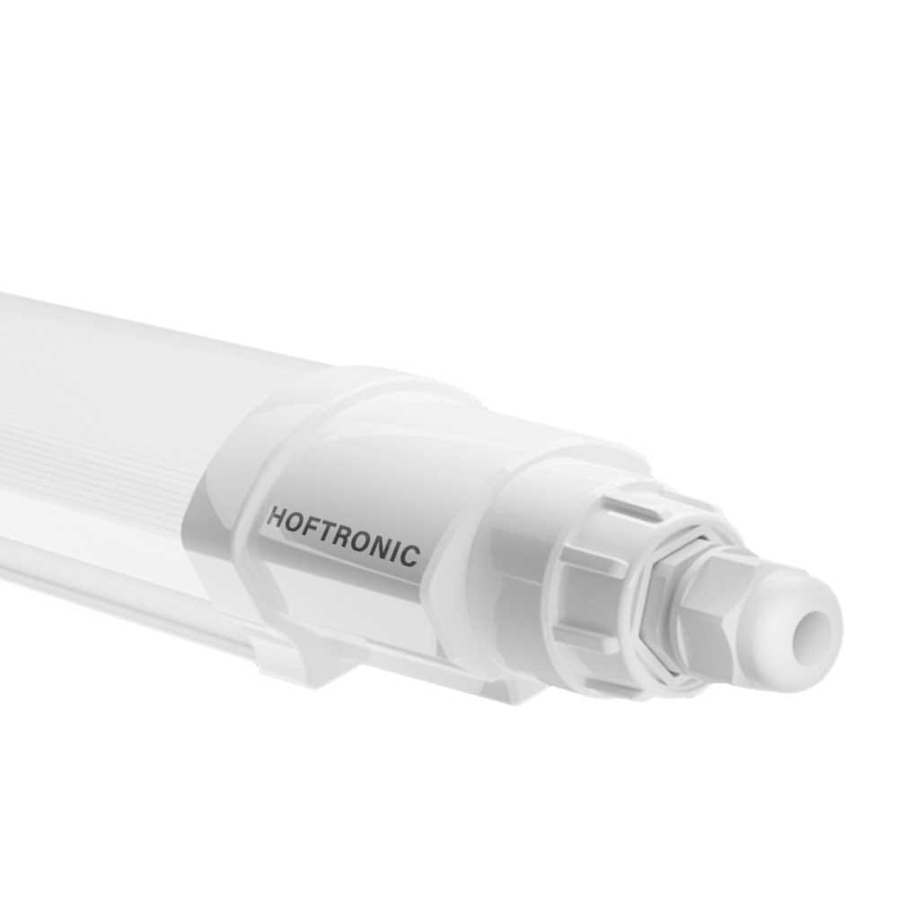 Q-Series LED TL Armatuur 60cm - 18 Watt 2160 Lumen vervangt 72 Watt - 120lm/W - 6500K daglicht wit licht - Gereedschapsloos Koppelbaar - IK08 - IP65 Waterdicht - Tri-proof plafondverlichting afbeelding