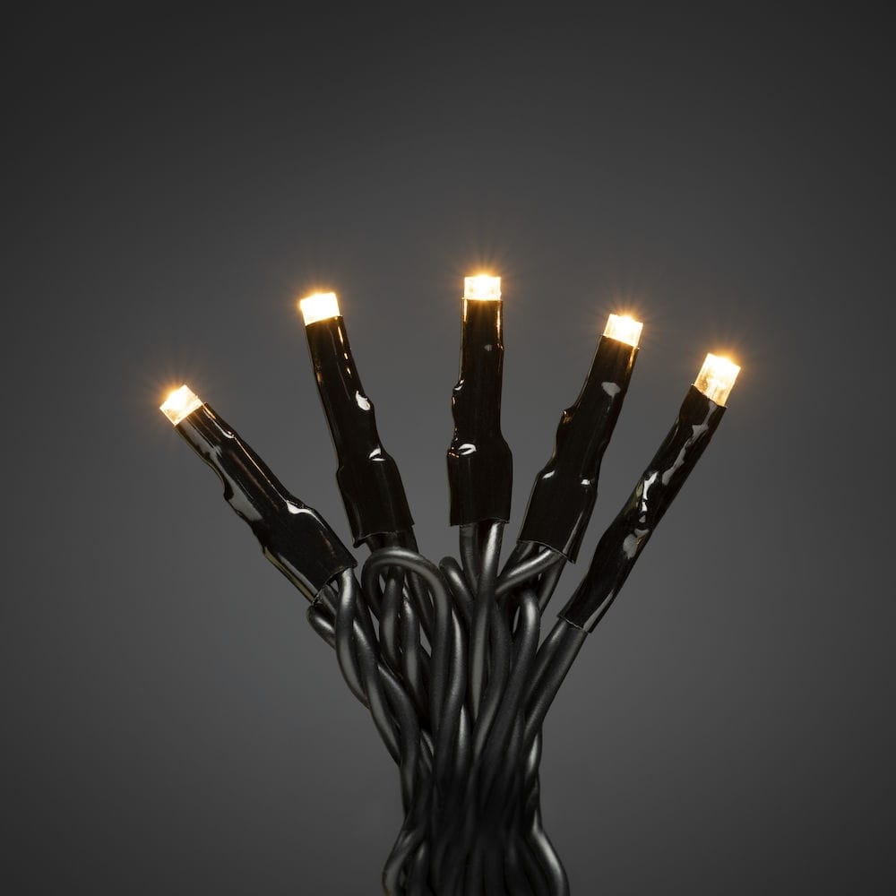2-Pack Kerstboomverlichting voor buiten - 600 LEDs - 2200K Extra warm wit - 42 meter per snoer - Kerstverlichting - Lichtsnoer afbeelding