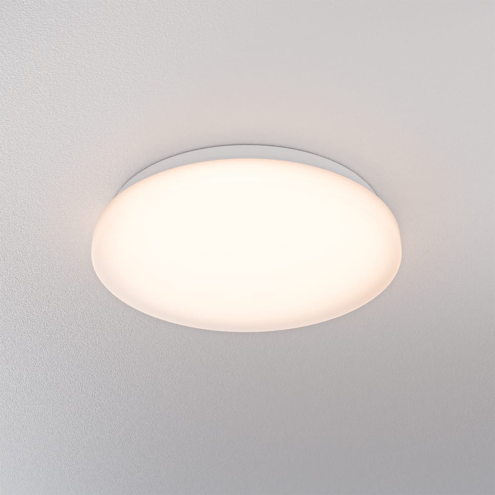 LED Plafondlamp rond - CCT Lichtkleur instelbaar (3000K, 4000K & 6500K) - 18W 1820 lumen (101lm/w) - Diameter 31 cm - IP20 stofdicht voor binnen afbeelding