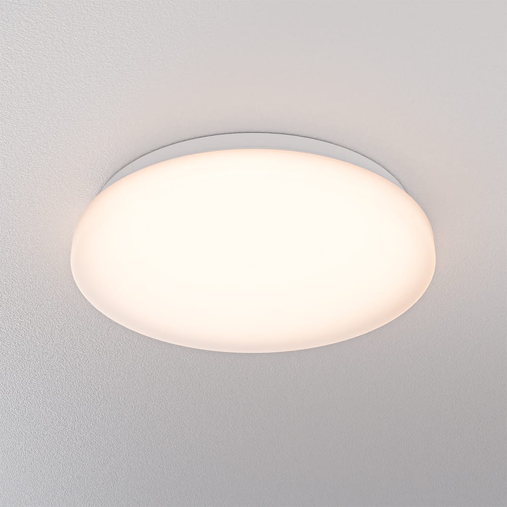 LED Plafondlamp rond - CCT Lichtkleur instelbaar (3000K, 4000K & 6500K) - 24W 2600 lumen (108lm/w) - Diameter 35 cm - IP20 stofdicht voor binnen afbeelding