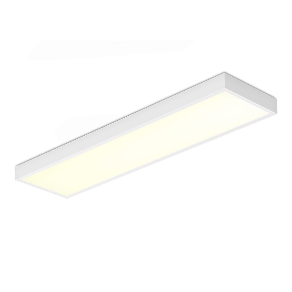 Opbouw LED Paneel - 30x120 cm - 36 Watt - 4860lm (135lm/W) - 3000K warm wit - Philips Driver - Flikkervrij - UGR22 - 5 jaar garantie afbeelding