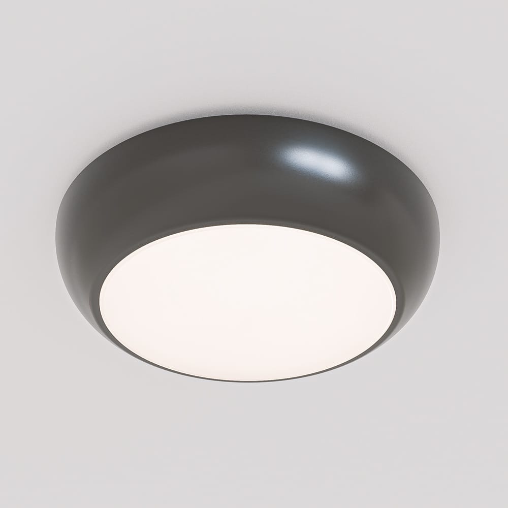 Pulsa LED Bulkhead Zwart- 8W/12,5 Watt - 800/1250 lumen - CCT Lichtkleur instelbaar - IP66 Waterdicht - IK10 Stootvast afbeelding