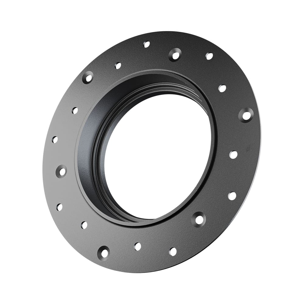 Trimless stucframe voor Lugo LED-inbouwspot - Zwart afbeelding