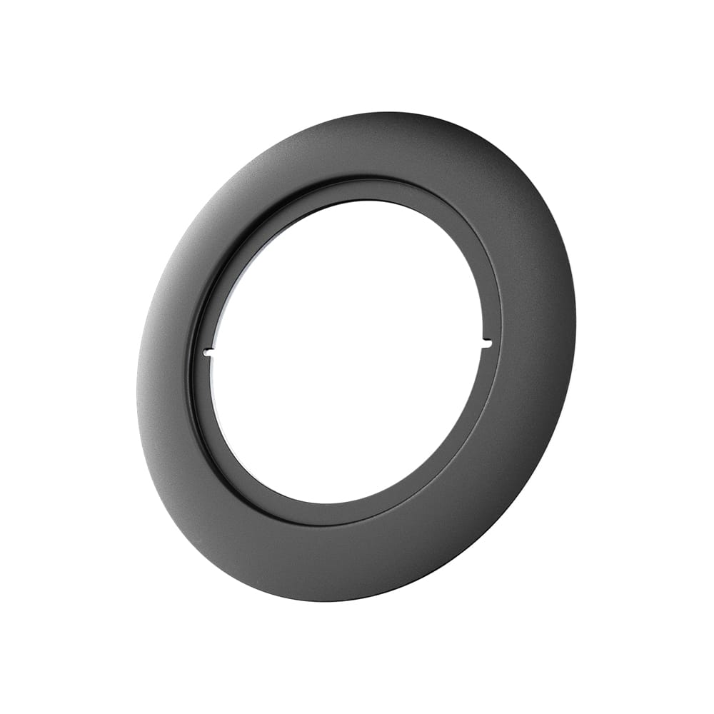 Afdekring voor Lugo LED Inbouwspot - 123 mm - Zwart afbeelding