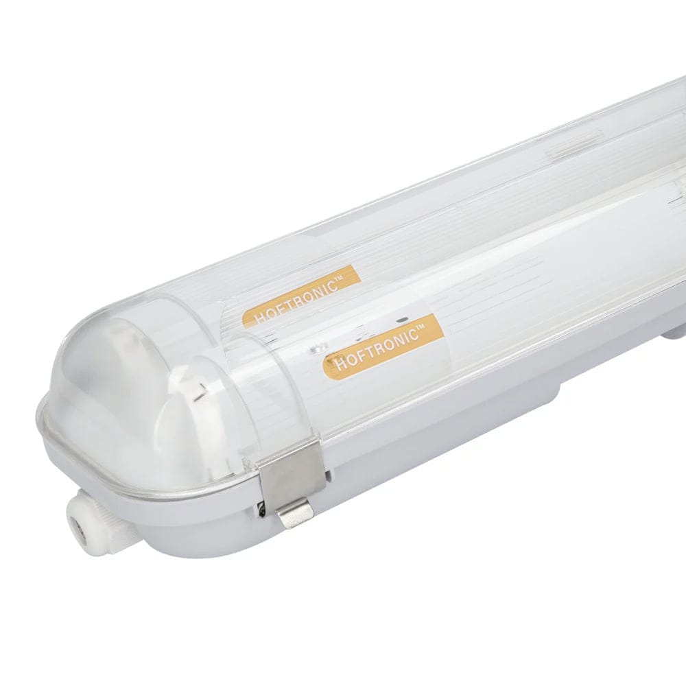 Eco Bright LED TL armatuur 150cm Dubbel - T8 G13 Incl. LED TL buizen - 3000K Warm wit licht - 31 Watt 4960 Lumen (160lm/W) - IP65 Waterdicht afbeelding