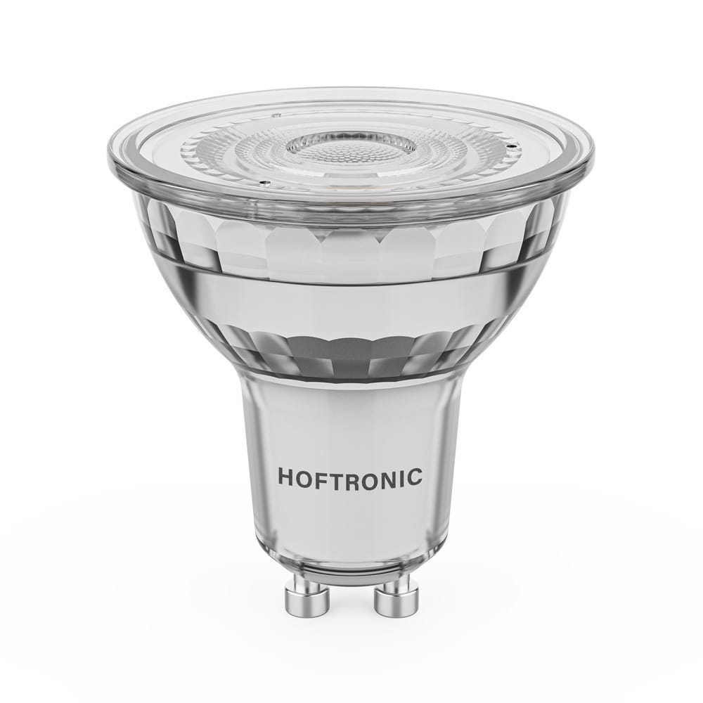 GU10 LED Spot - 4 Watt 345 Lumen - 6500K Daglicht wit - Dimbaar - Vervangt 50 Watt - LED-Reflector afbeelding