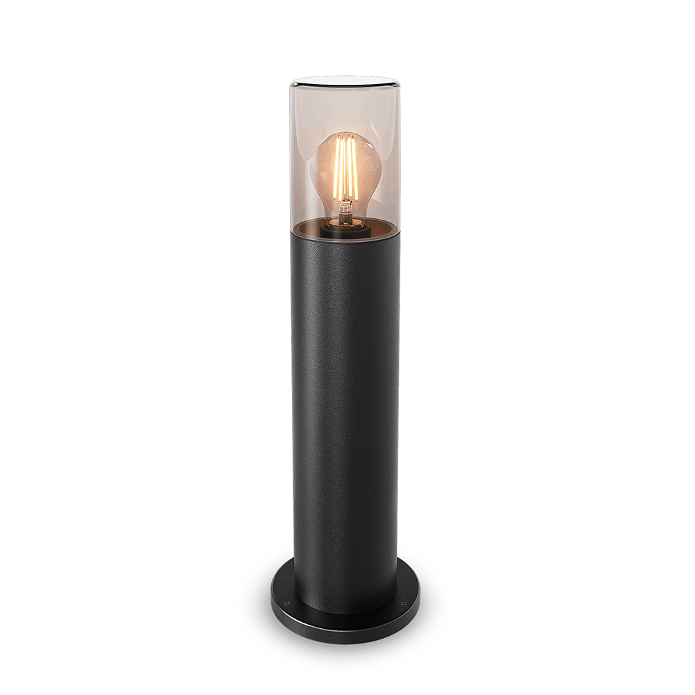 Blaze LED Sokkellamp buiten zwart - 45 cm - Padverlichting - E27 Fitting - Max. 15W - IP44 - Tuinlantaarn afbeelding