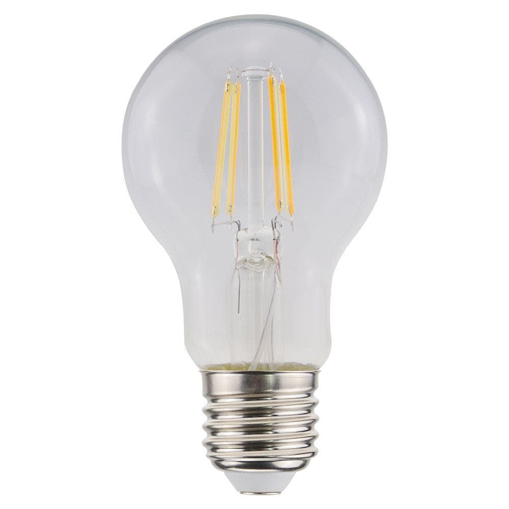 LED Filament lamp E27 - 7 Watt 806 Lumen - A60 vorm - 2700K Warmwit licht - Dimbaar - Helder glas