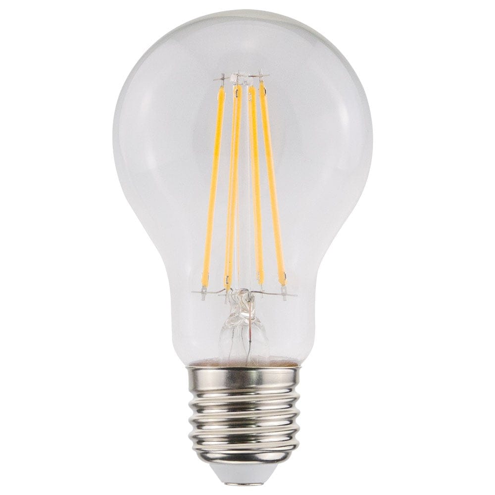 E27 LED Filament Lamp A60 - Energielabel A - 5 Watt - 1055 Lumen - 2700K Warm Wit - Transparant glas