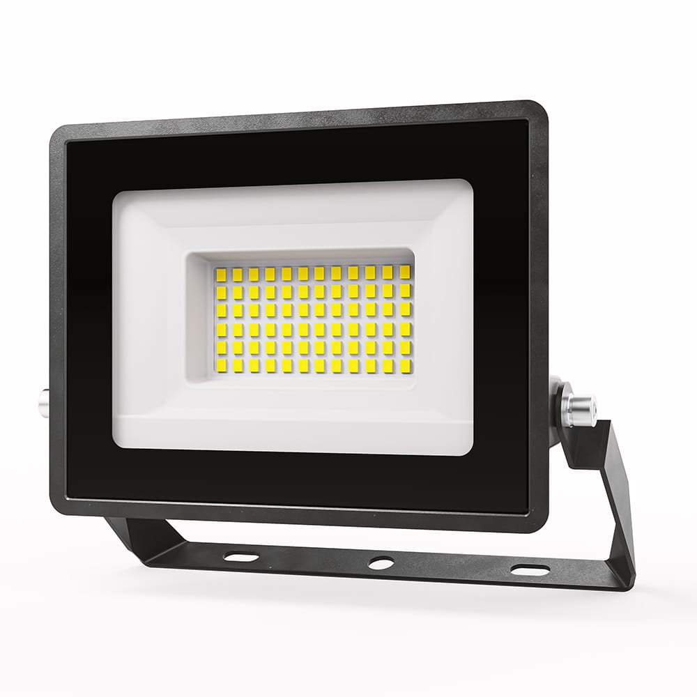 Stratos - LED Breedstraler 30 Watt 2505 Lumen - 6500K Daglicht wit licht - IP65 waterdicht - 15cm Kabel - Schijnwerper afbeelding