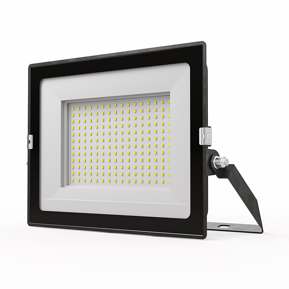 Stratos LED Breedstraler 150 Watt 13120 Lumen 4000K Neutraal wit licht IP65 waterdicht 15cm Kabel Schijnwerper