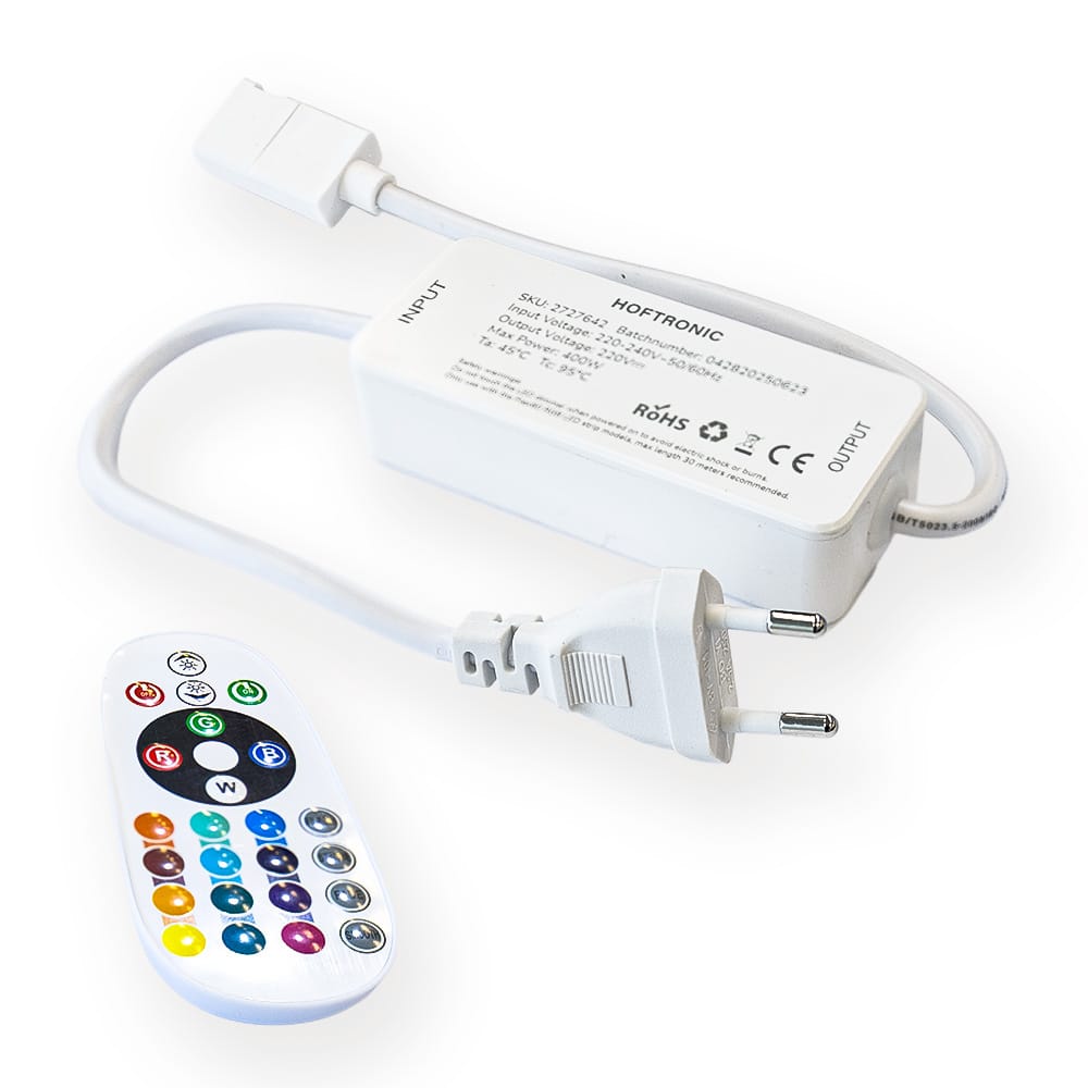LED Strip dimmer V2 - Flex60 RGB-serie - Max. 500W - Inclusief afstandsbediening