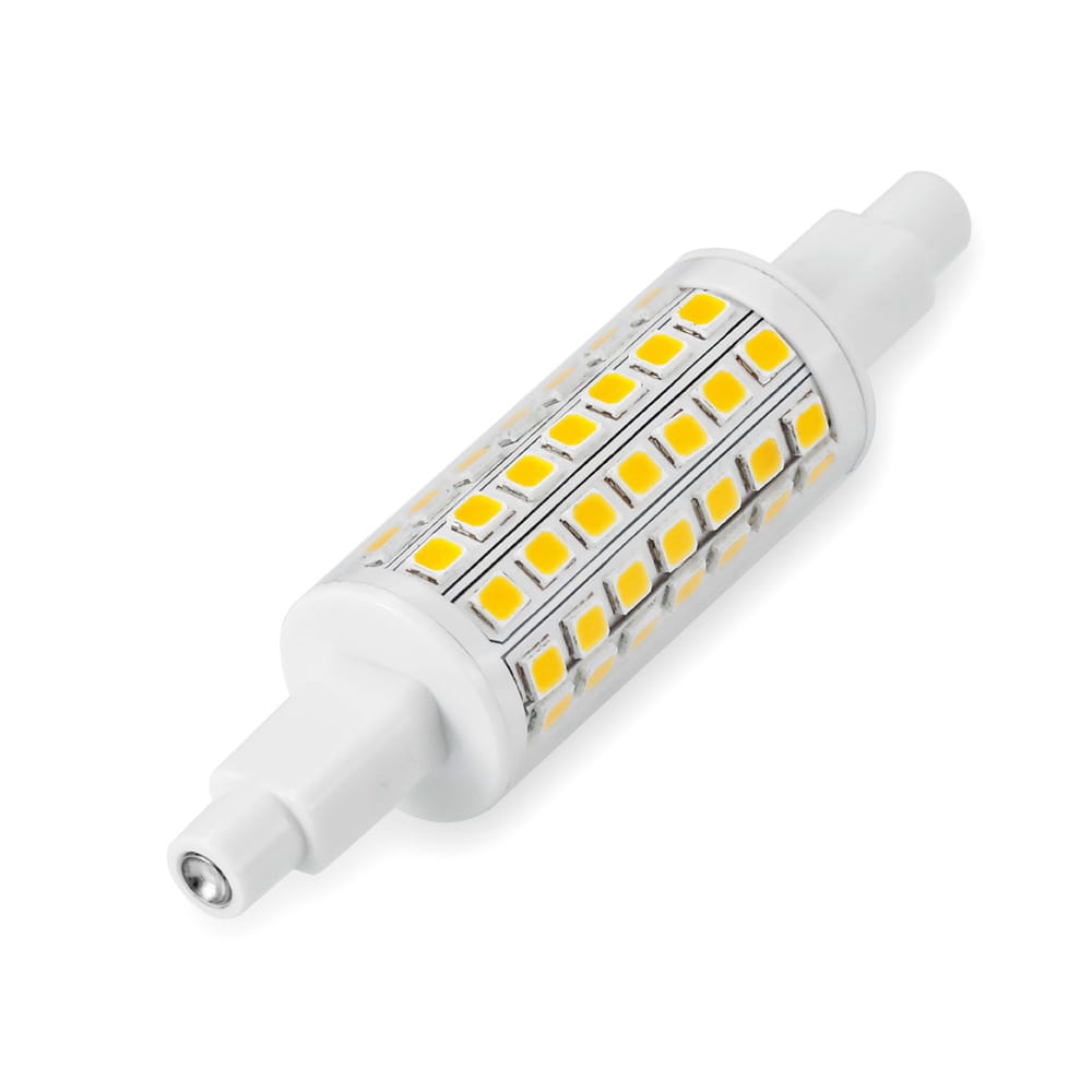 R7S LED Lamp - Dimbaar - CRI 90 Uitstekende Kleurweergave - 5 Watt 520 Lumen - 2700K Warm wit licht 