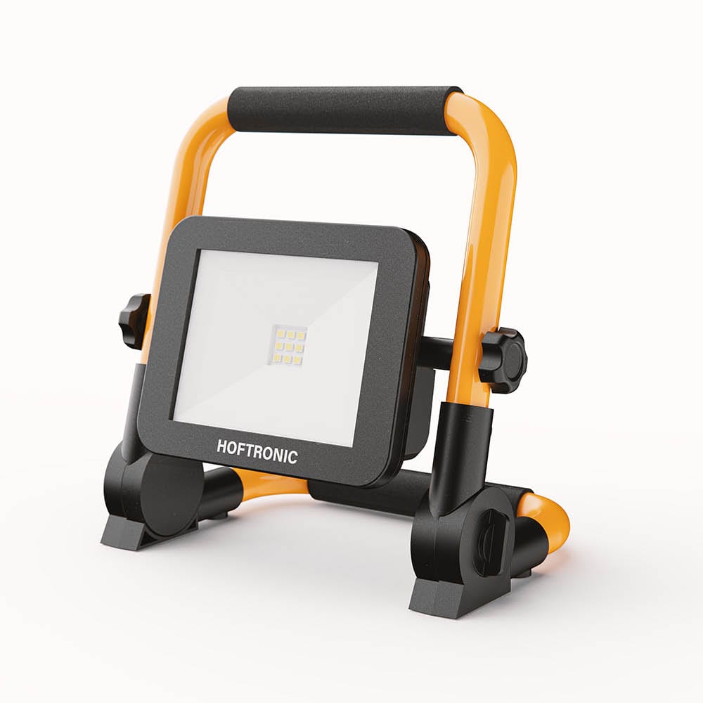 LED Bouwlamp op accu - Oplaadbaar - 6500K - 5W - 700lm - Kantelbaar - Brandtijd: 4-6 uur aaneengeslo