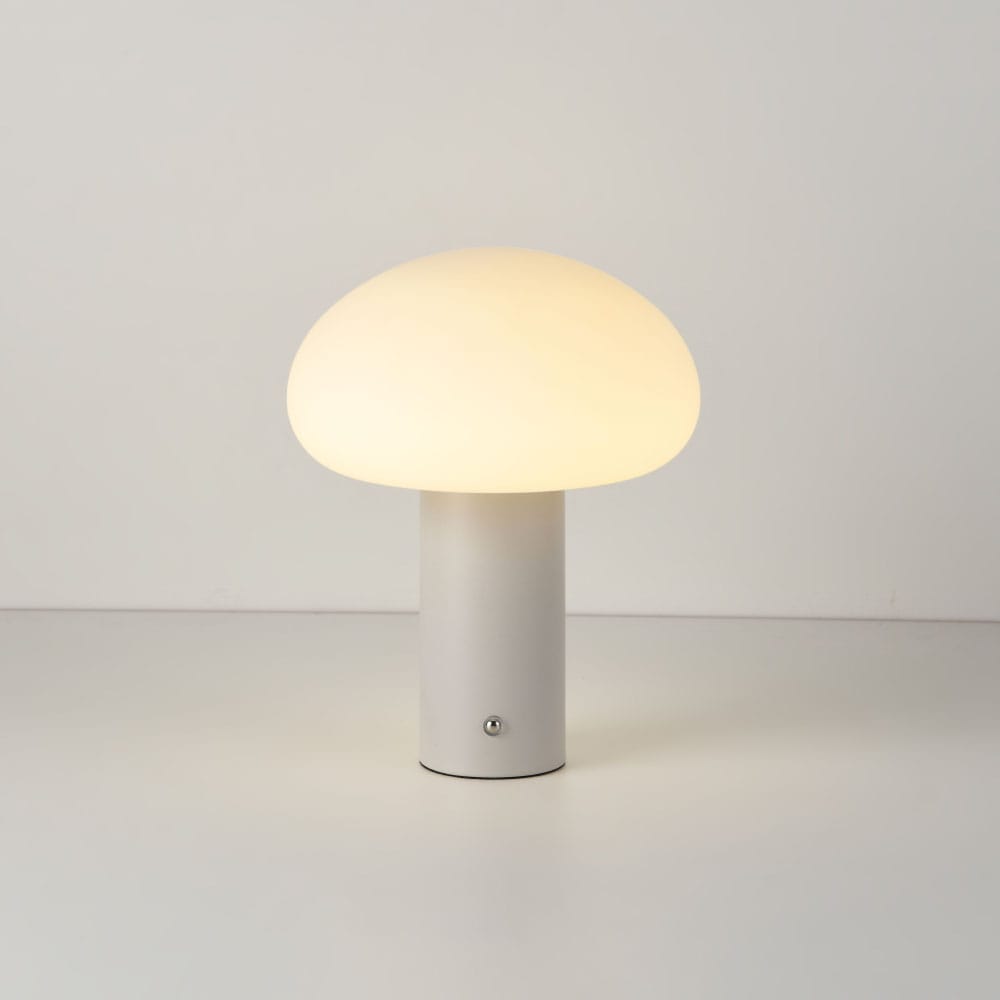 LED Tafellamp Givaro crema - 4W - Beige - Mushroomlamp - Paddenstoel - IP20 voor binnen - Met ge?nte