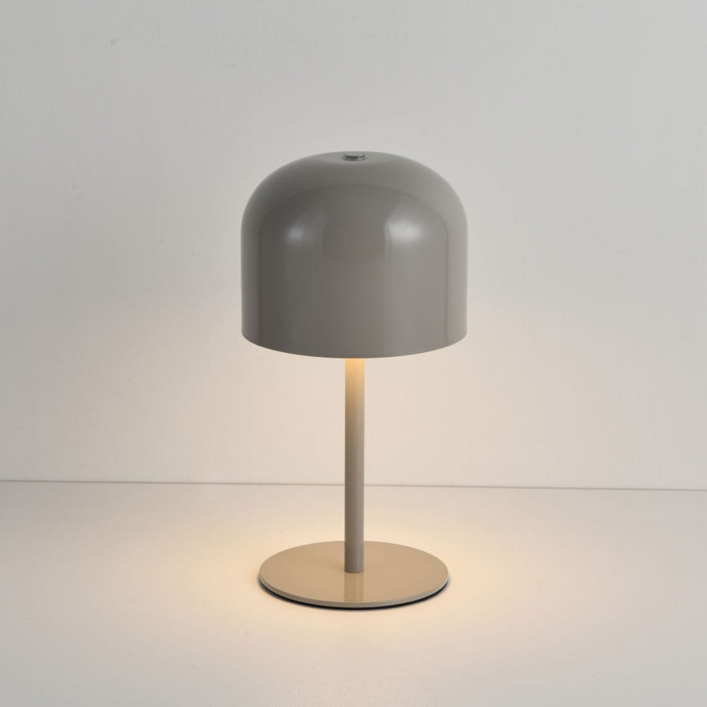 LED Tafellamp Ariello beige s - 2W - Metaal - Paddenstoel - IP20 voor binnen - Met geïntegreerde dimmer - USB-C oplaadbaar - Small afbeelding