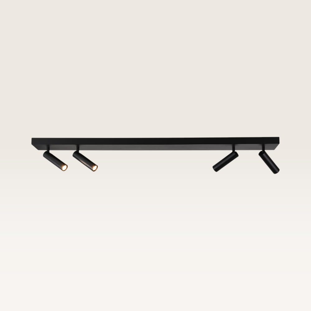 Plafondlamp Taviro nero - G9-fitting - Minimalistisch design - IP20 voor binnen