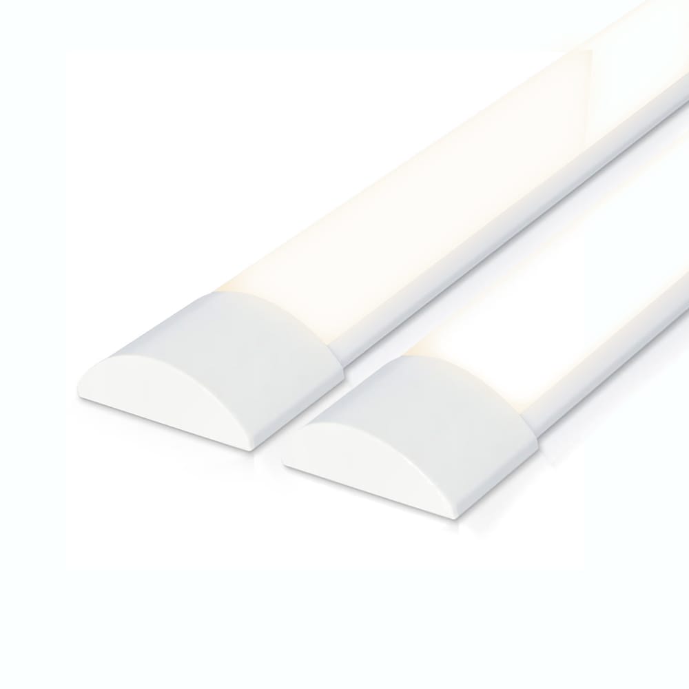 Set van 2 LED Batten 120cm - 40 Watt 5600 lumen (140lm/W) - 4000K neutraal wit - Vervangt 330W - Sam