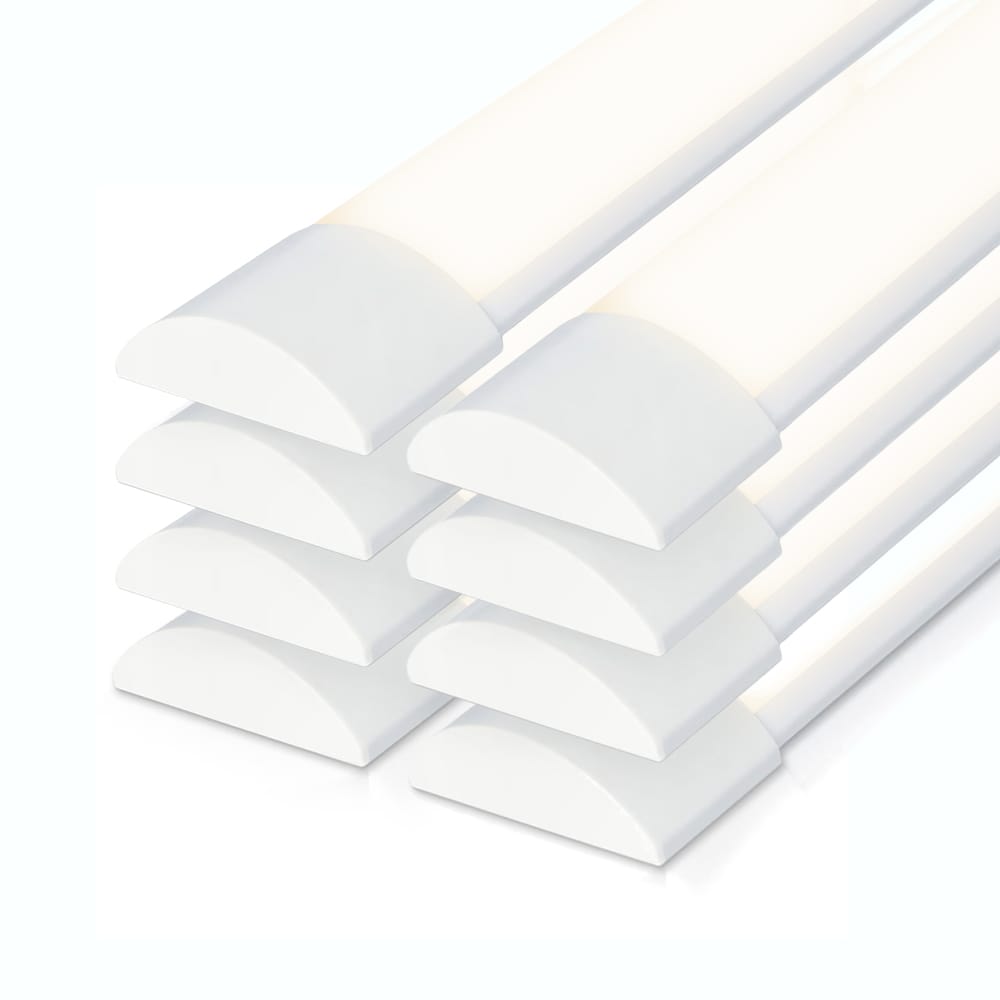Set van 8 LED Batten 120cm - 40 Watt 5600 lumen (140lm/W) - 4000K neutraal wit - Vervangt 330W - Sam