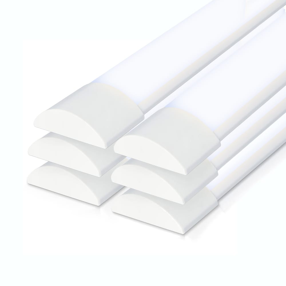 Set van 6 LED Batten 120cm - 40 Watt 4800 lumen (120lm/w) - 6400K daglicht wit - Vervangt 330W - Sam