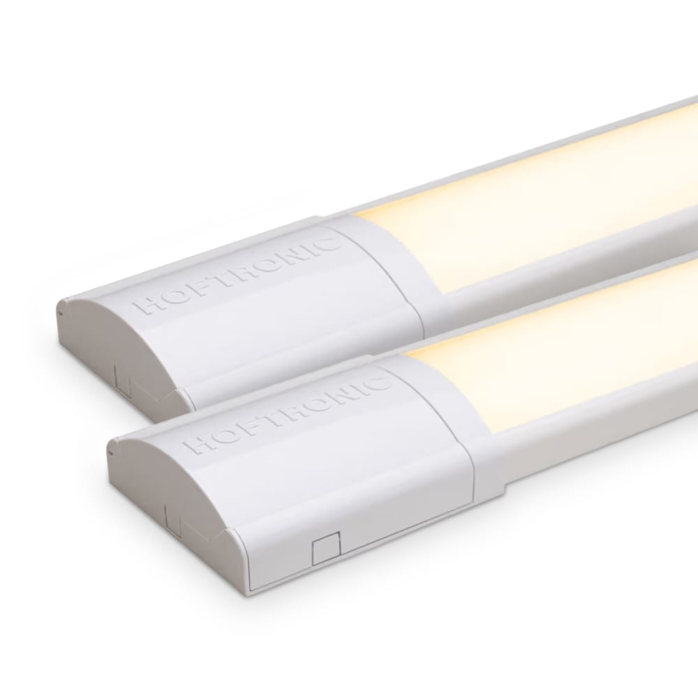 Set van 2 LED batten 120cm - 5600 lumen 40 Watt (140lm/W) - 3000K Warm Wit - Flikkervrij - IP20 voor