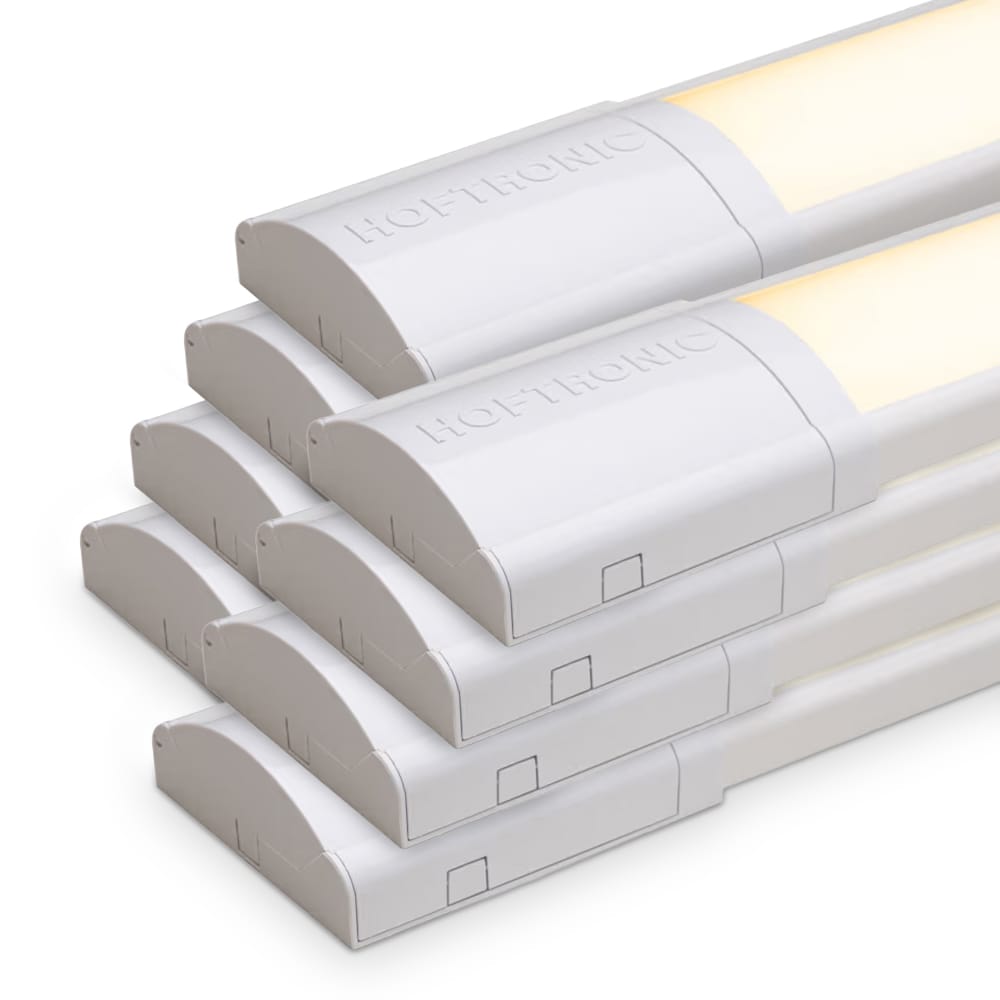 Set van 8 LED batten 150cm - 7000 lumen 50 Watt (140lm/W) - 3000K Warm Wit - Flikkervrij - IP20 voor