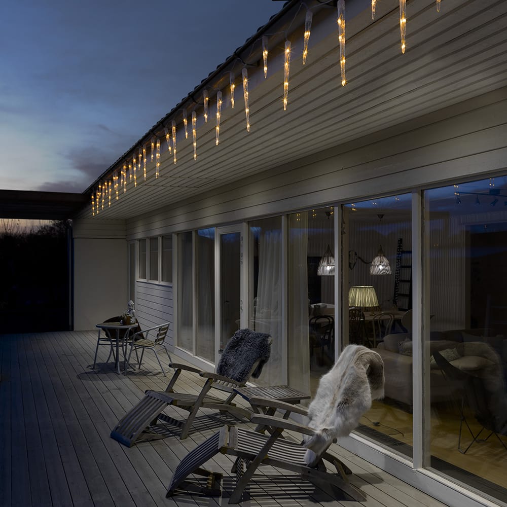 Buiten ijspegel verlichting - 16 ijspegels - 4 meter afbeelding 1