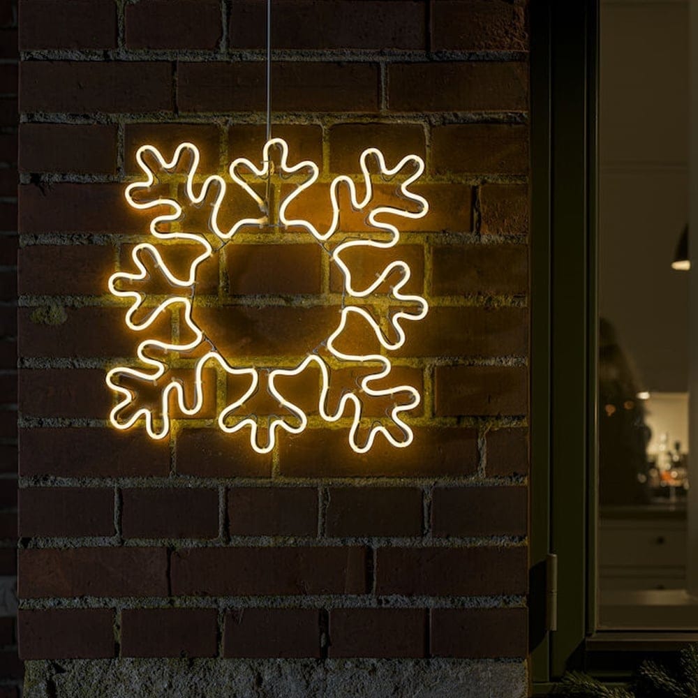 Kerst sneeuwvlok voor buiten - 384 LED -47x 47 cm afbeelding
