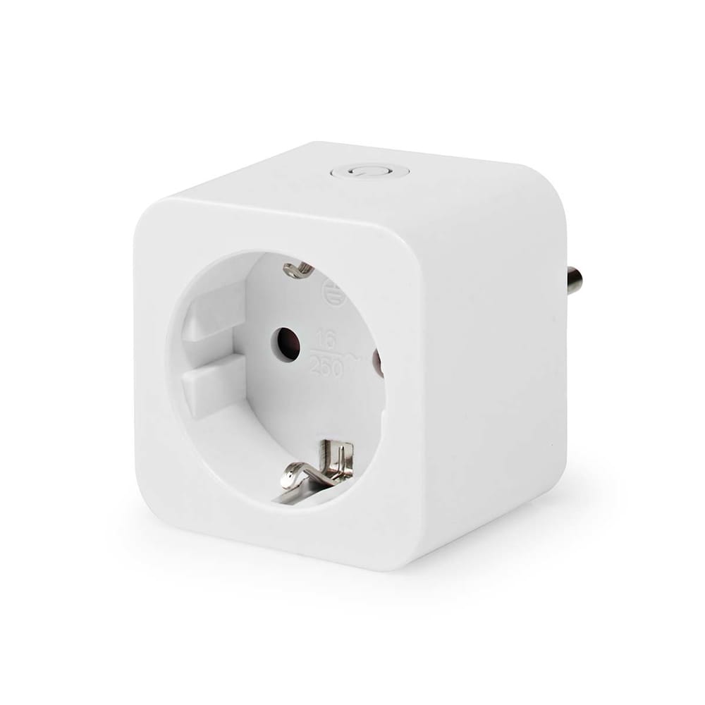 Slimme stekker - WiFi & Bluetooth - Energiemeter - Compatibel met Amazon Alexa & Google Home - 16A s