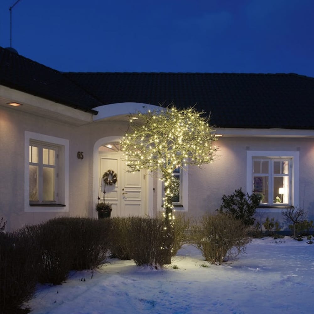 Kerstboomverlichting voor buiten - 200 micro LEDs - 32 meter - Kerstverlichting - Lichtsnoer afbeelding