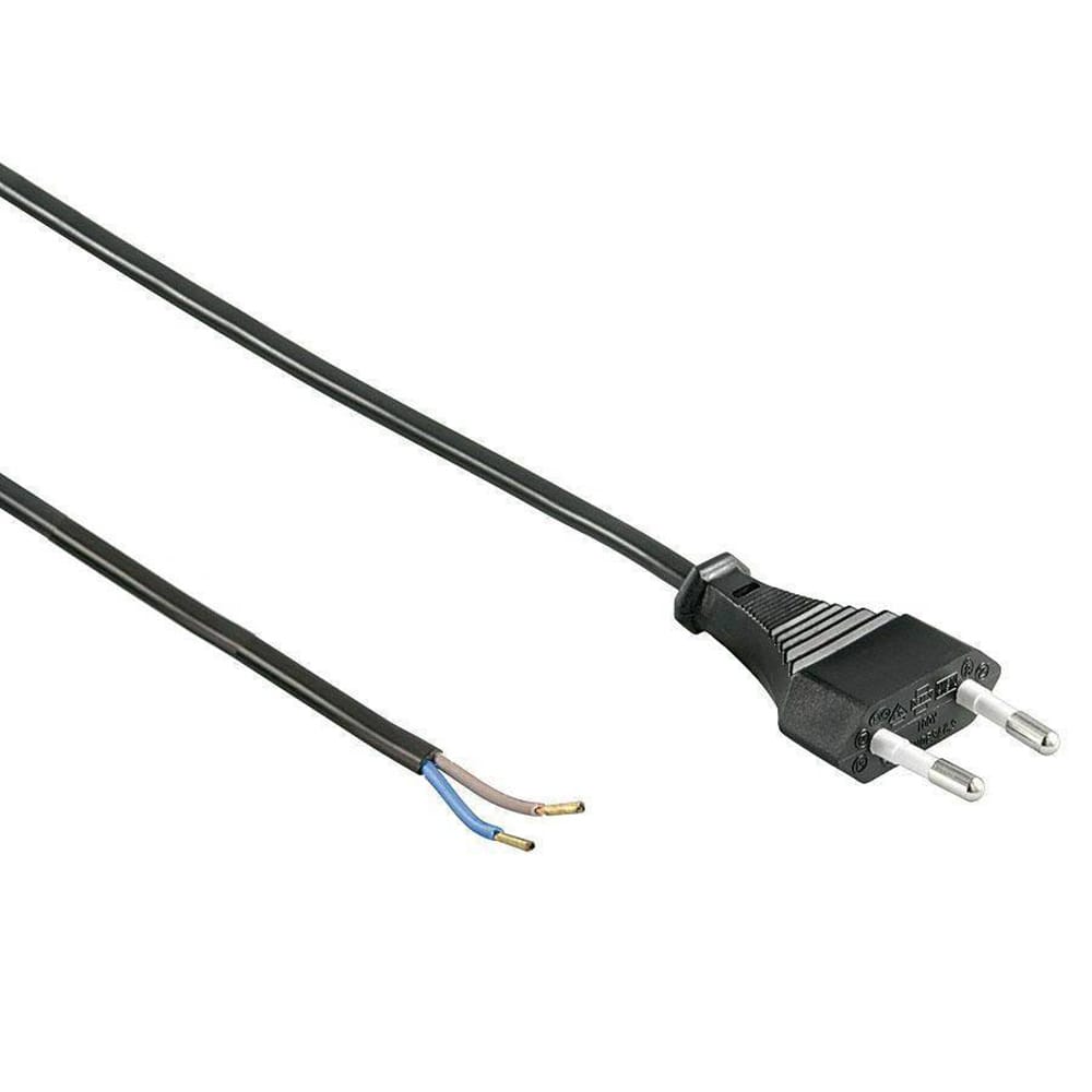 Netsnoer 1.5 meter - Europlug - 2x0.75 mm? - 220-240V - Binnen