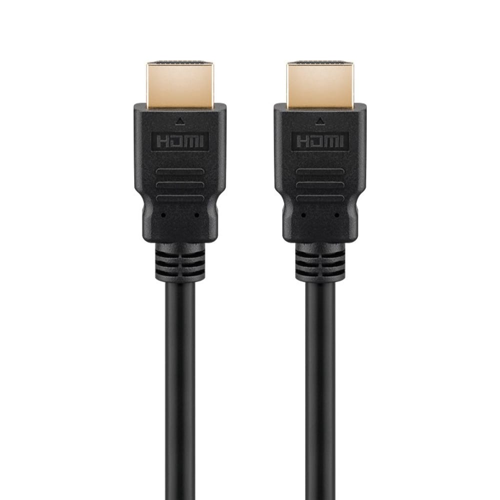 4K HDMI kabel - 2.1 Ultra High Speed met ethernet - 2 meter - Zwart afbeelding