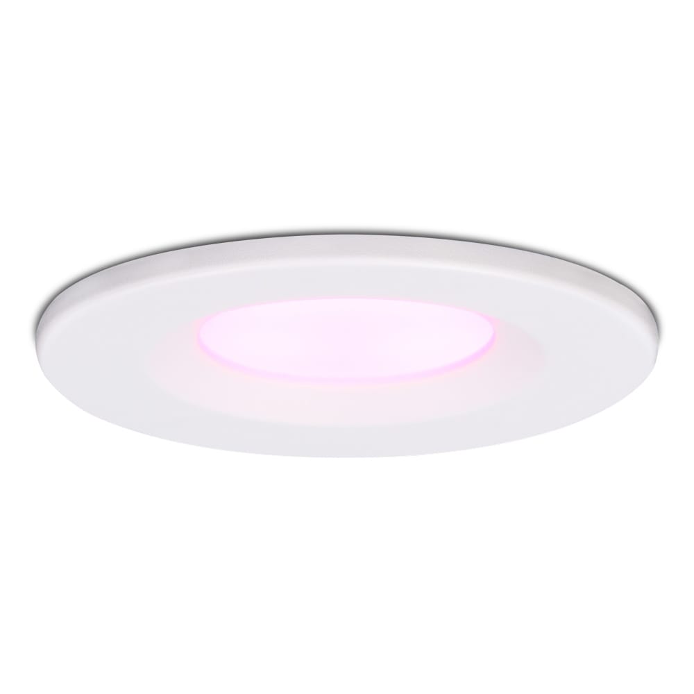 Venezia smart inbouwspot IP65 waterdicht 6 Watt 450 lumen Wifi Bluetooth RGBWW Google Home, Amazon Alexa en Siri Wit Voor binnen en buiten