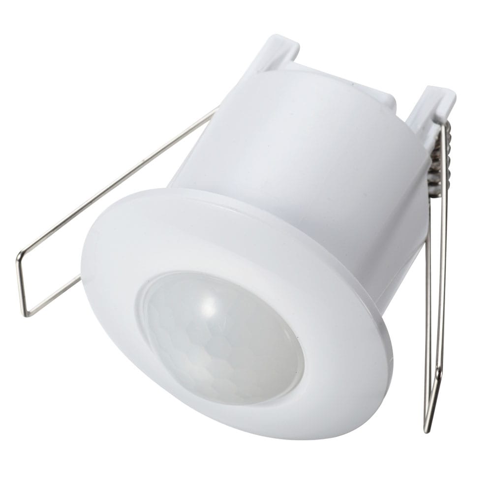 PIR Bewegingssensor met schemerschakelaar - 360° - 6m Bereik - IP20 - Wit - Max 300W afbeelding