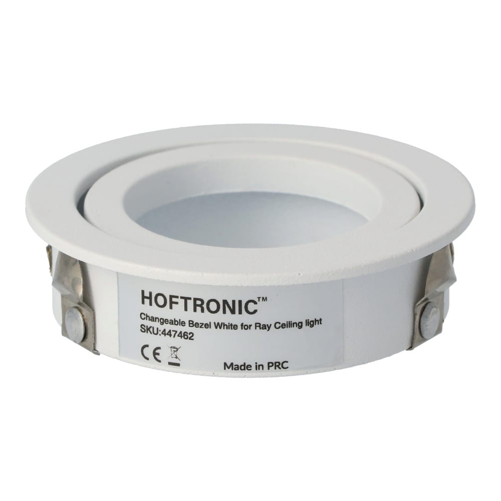 Afdekring geschikt voor Ray LED Opbouwspots - Kliksysteem - Wit afbeelding