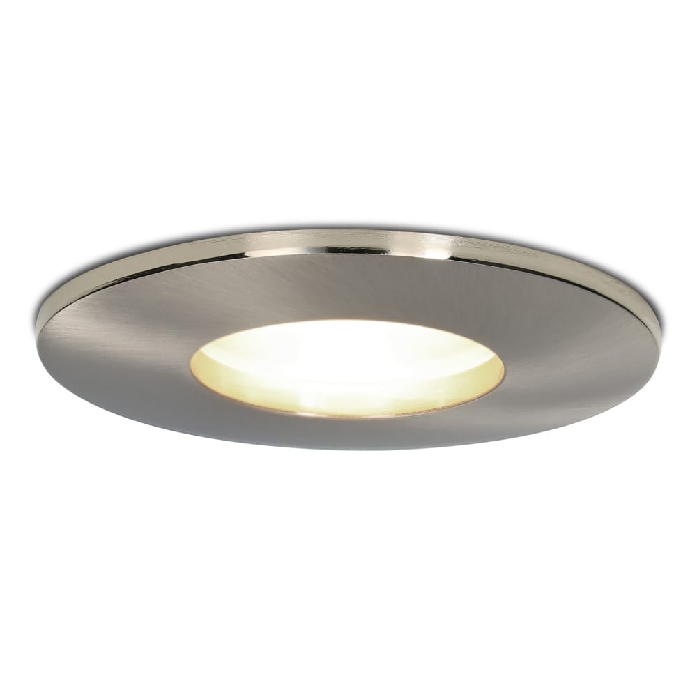 Vegas - LED Inbouwspots - 5 Watt 400 Lumen - 4000K Neutraal wit - GU10 - Dimbaar - Rond - IP44 voor badkamer, buiten en binnen - RVS afbeelding