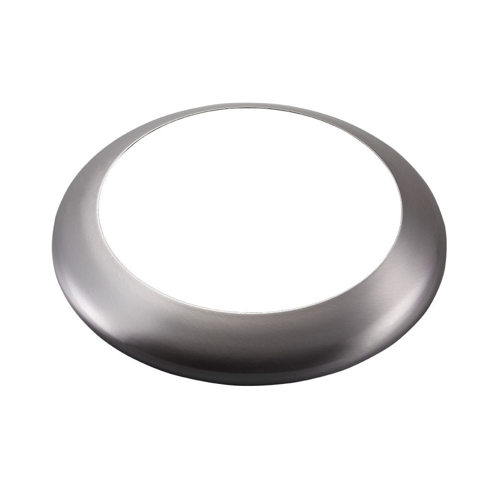 Cover geschikt voor 12 Watt LED Bulkheads - Kliksysteem - RVS afbeelding