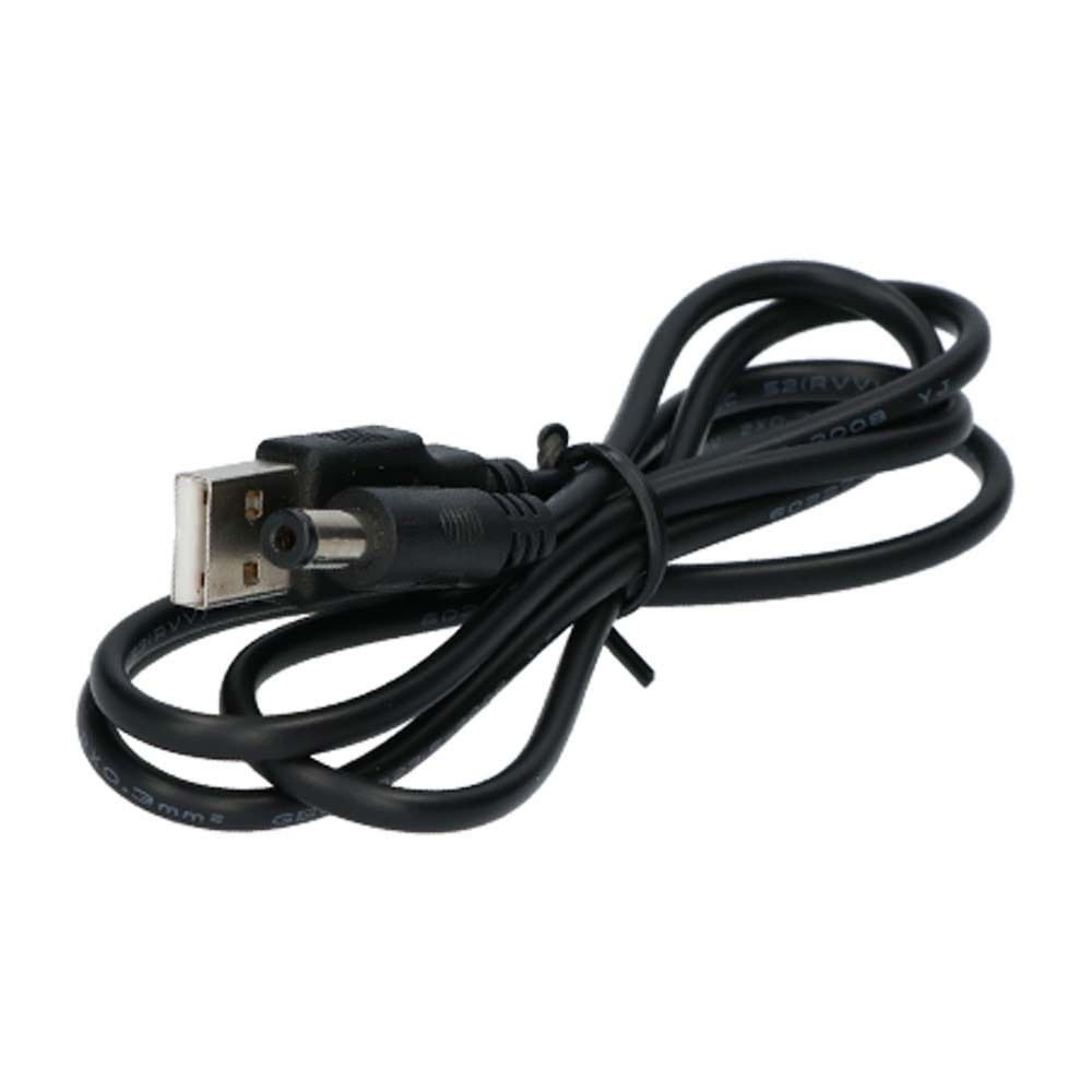 USB-DC kabel 1m - voedingskabel - 5,5x 2.1 mm afbeelding