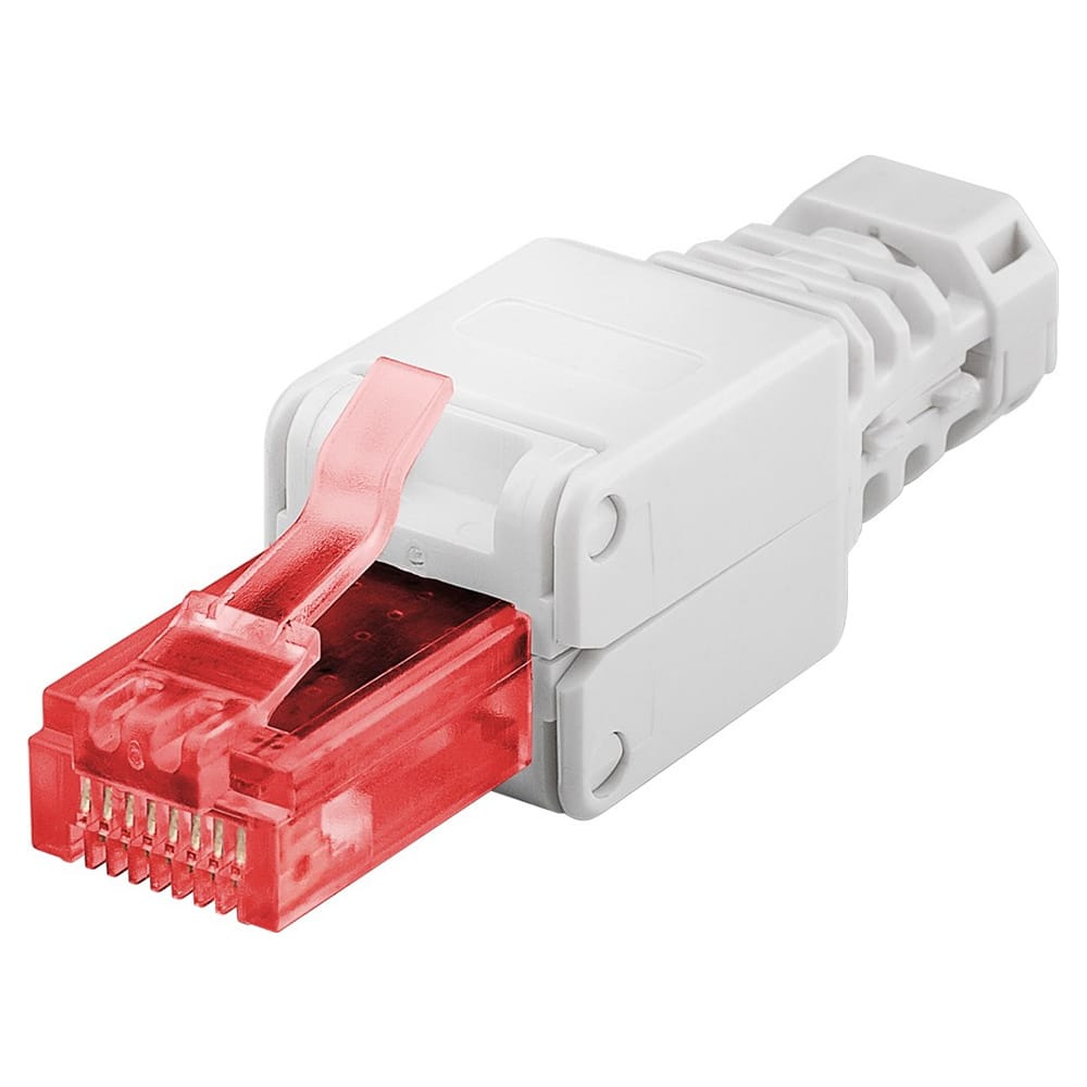 CAT6 RJ45 connector plug CAT6 RJ45 voor internetkabels ethernet kabel CAT kabel gereedschapsloos