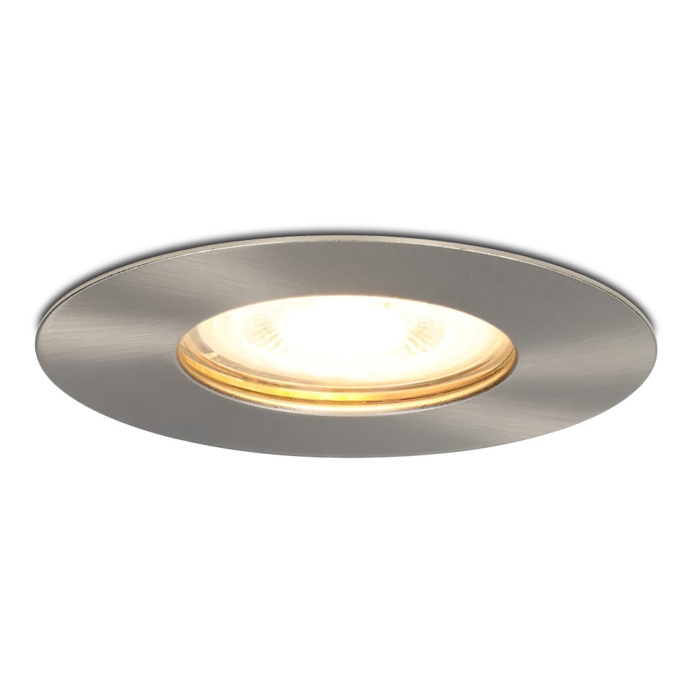 Bari LED Inbouwspot - 4 Watt 345 lumen - 2700K Warm Wit - GU10 - Dimbaar - Rond - IP65 Waterdicht - RVS - Voor binnen, buiten en badkamer afbeelding 1