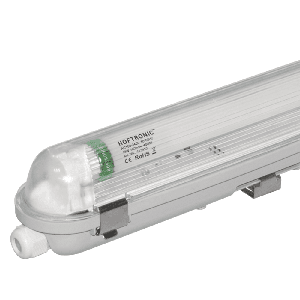 LED TL armatuur 120cm - T8 (G13) - 18 Watt 2880 lumen (160lm/W) - 4000K neutraal wit (840) - Koppelbaar - Flikkervrij - IP65 waterdicht afbeelding 1