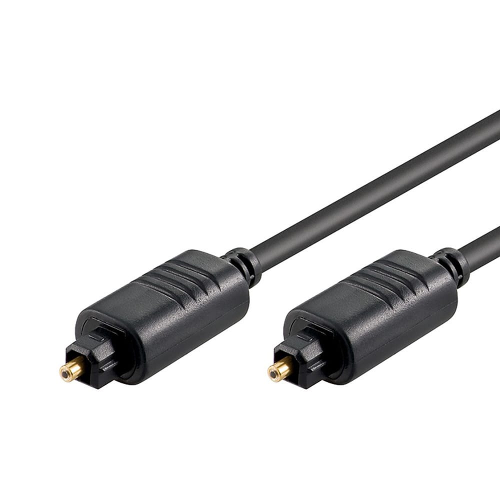 Toslink M/Toslink M - 2.2mm - Fiber optic kabel - 0.5 meter afbeelding