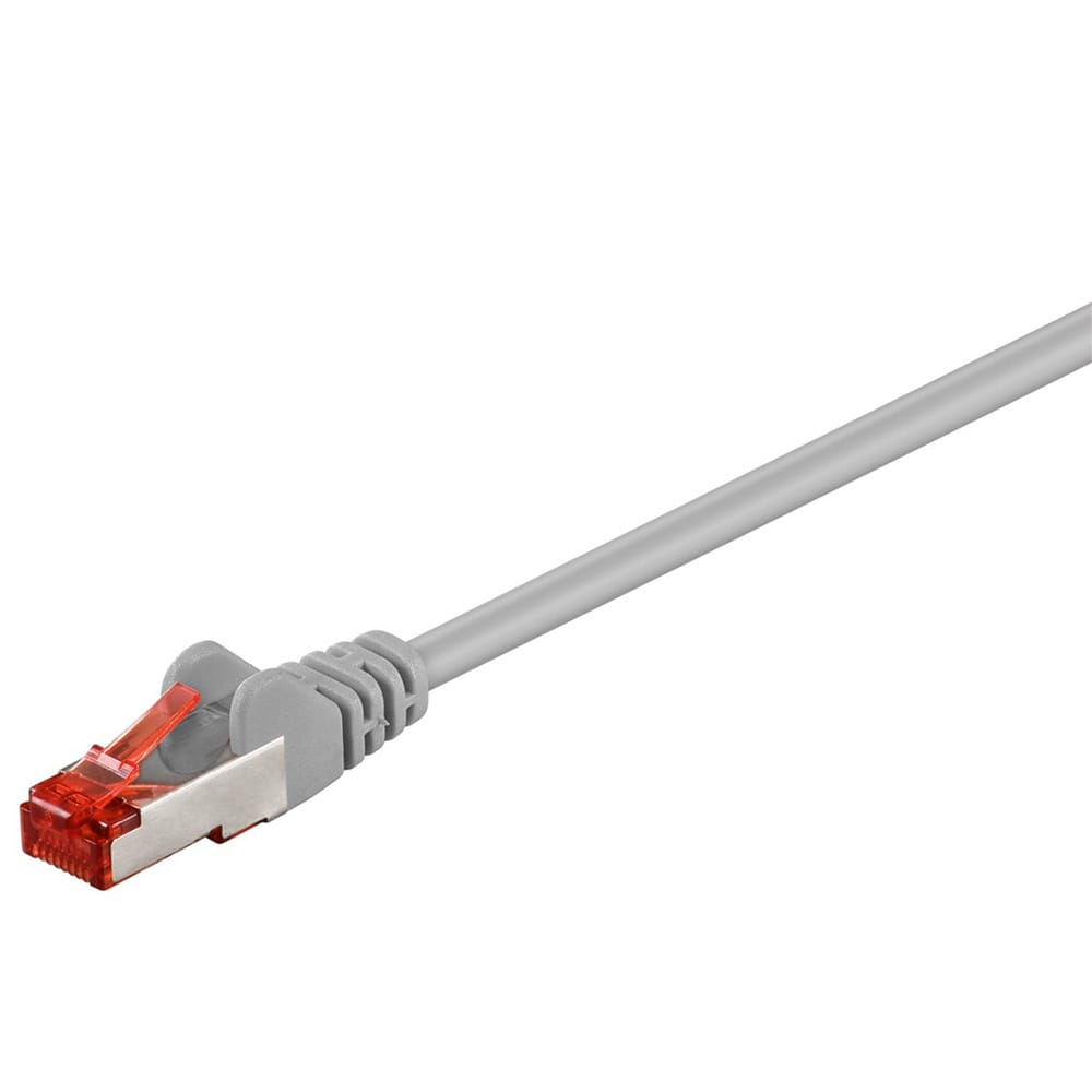 CAT 6-1500 UTP kabel - 15m - S/FTP - CU - LSZH - PIMF - RJ45 - UTP Kabel - Ethernet kabel - Internetkabel - Grijs afbeelding
