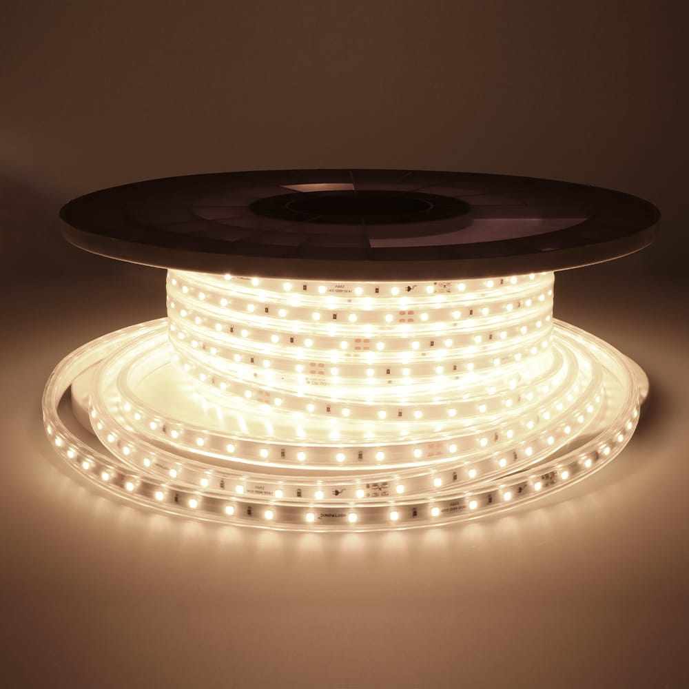 Dimbare LED Strip 25m - Lichtslang 4000K - 60 LEDs/m - IP65 voor buiten en binnen - SMD 2835 - Flex60 Series afbeelding